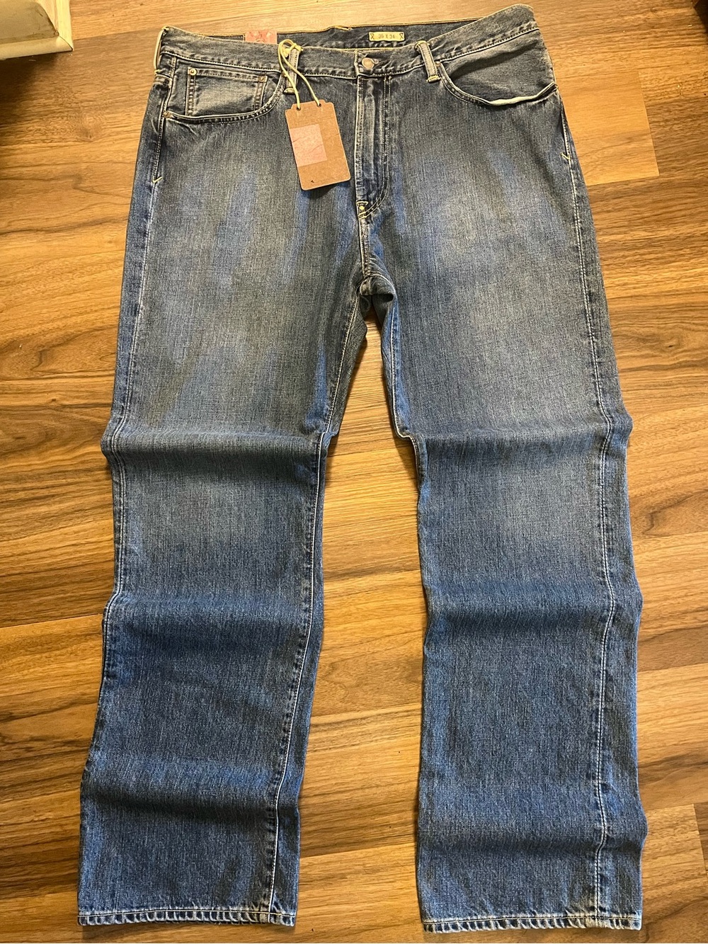 Polo Ralph Lauren Straight Leg Denim/Jeans Relaxed Fit size 36x34 New with tags